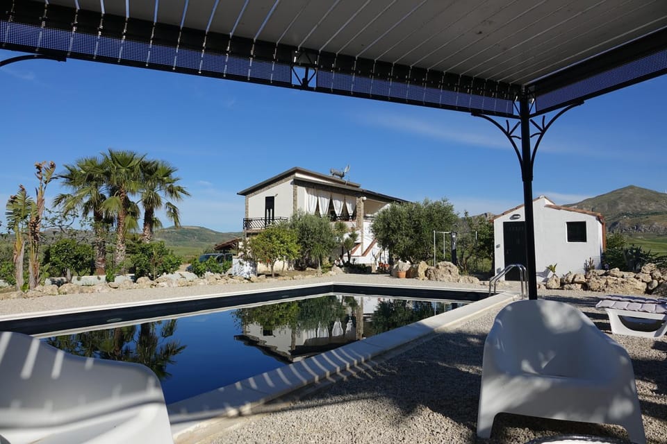 Property building, Pool view