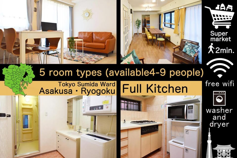 Hostel Inn Tokyo Ryogoku Apartment in Japan