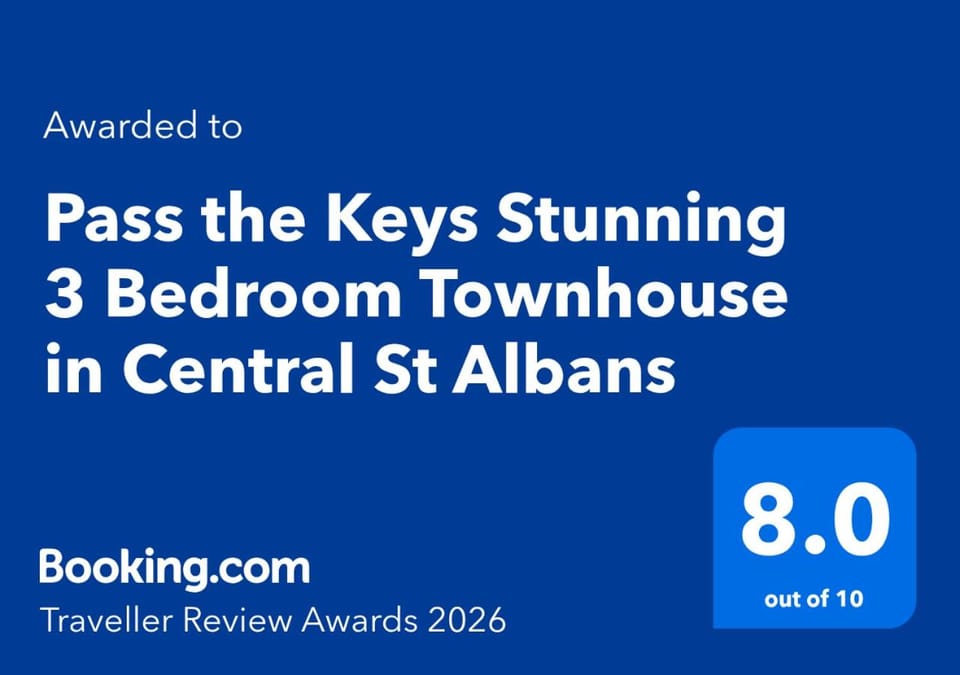 Pass the Keys Stunning 3 Bedroom Townhouse in Central St Albans House in St Albans