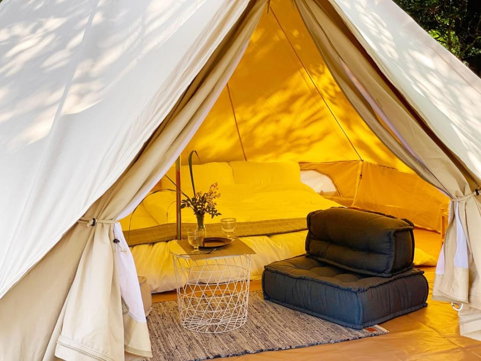Couscous Glamping Manazuru - Ocean View BBQ Stay near Hakone Luxury tent in Kanagawa Prefecture