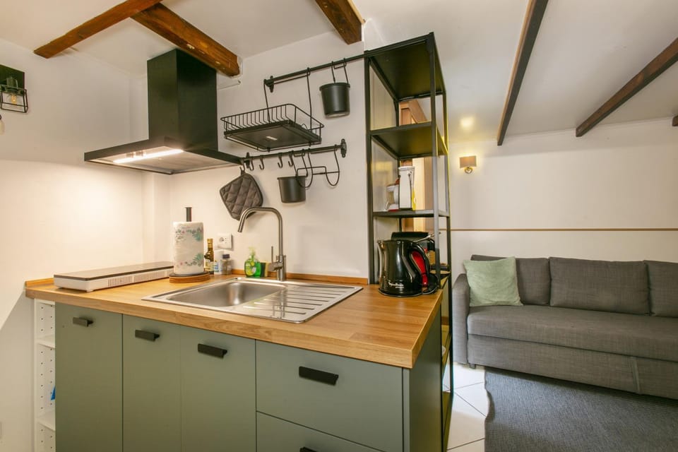 Kitchen or kitchenette, kitchen