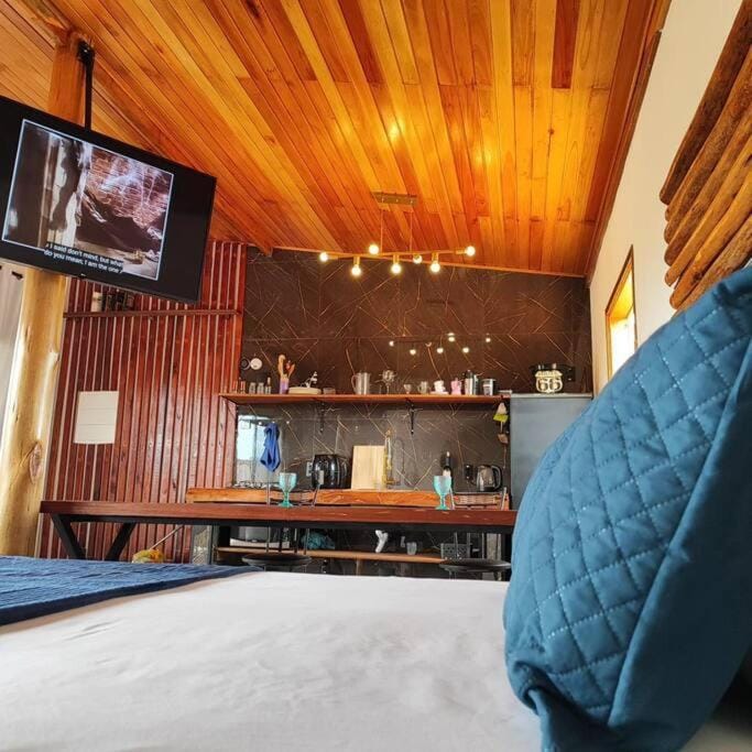 Cabanas Refúgio Sete Raios São Thomé das Letras Chalet in State of São Paulo