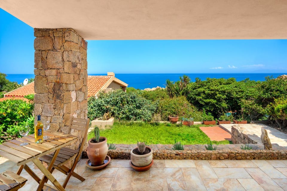 Patio, Garden view, Sea view