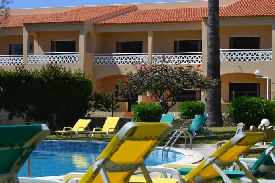 Property building, Pool view