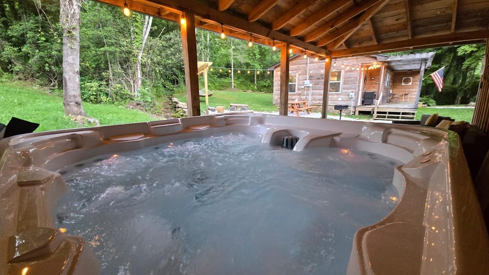 Patio, Hot Tub, View (from property/room)