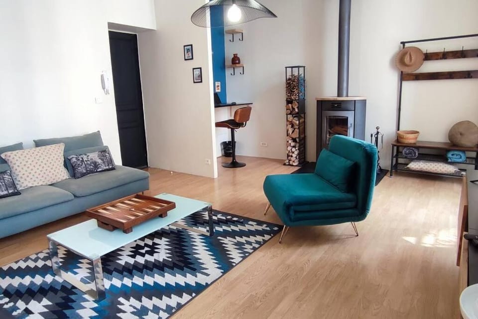 Duplex-4 pers-Clim-Stat gratuit-5mn Centre ville Apartment in Pau