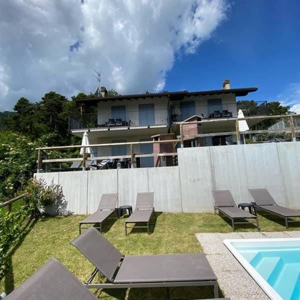 Property building, Pool view, sunbed