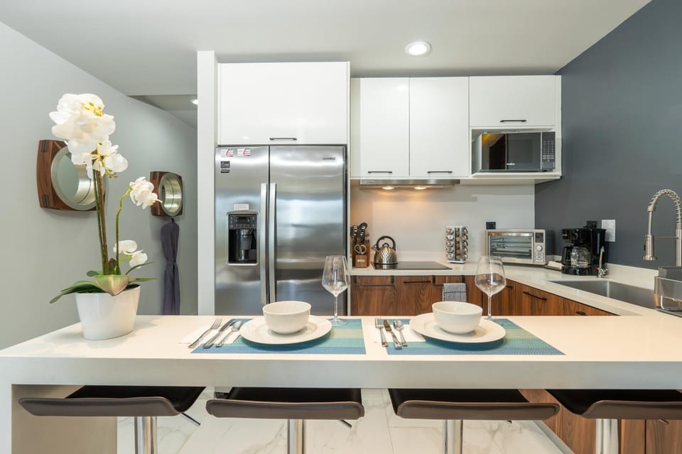Kitchen or kitchenette, minibar, pet friendly, stove, toaster