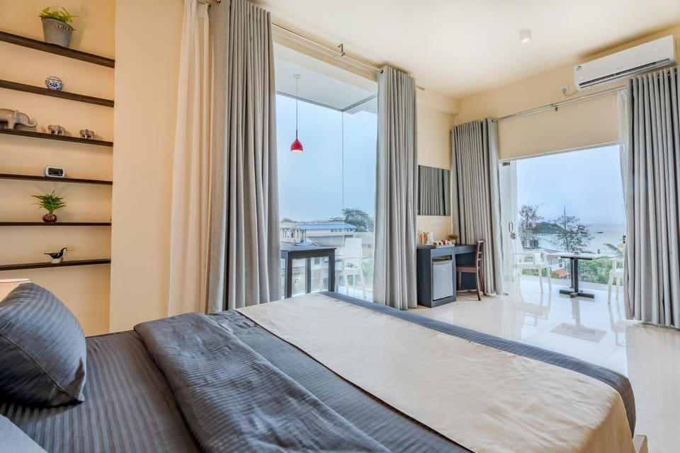 Bedroom, Sea view