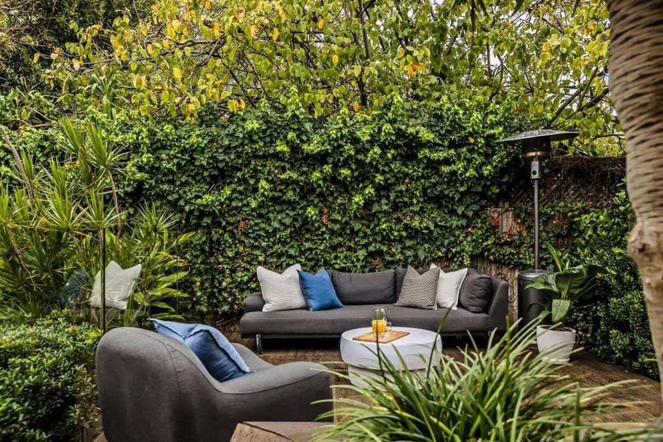 Patio, Seating area, Garden view