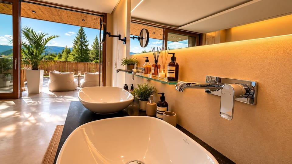 Alpen Luxury Lodges, MARIAZELL - Your Private Wellness & Mountain Retreat Apartment in Styria