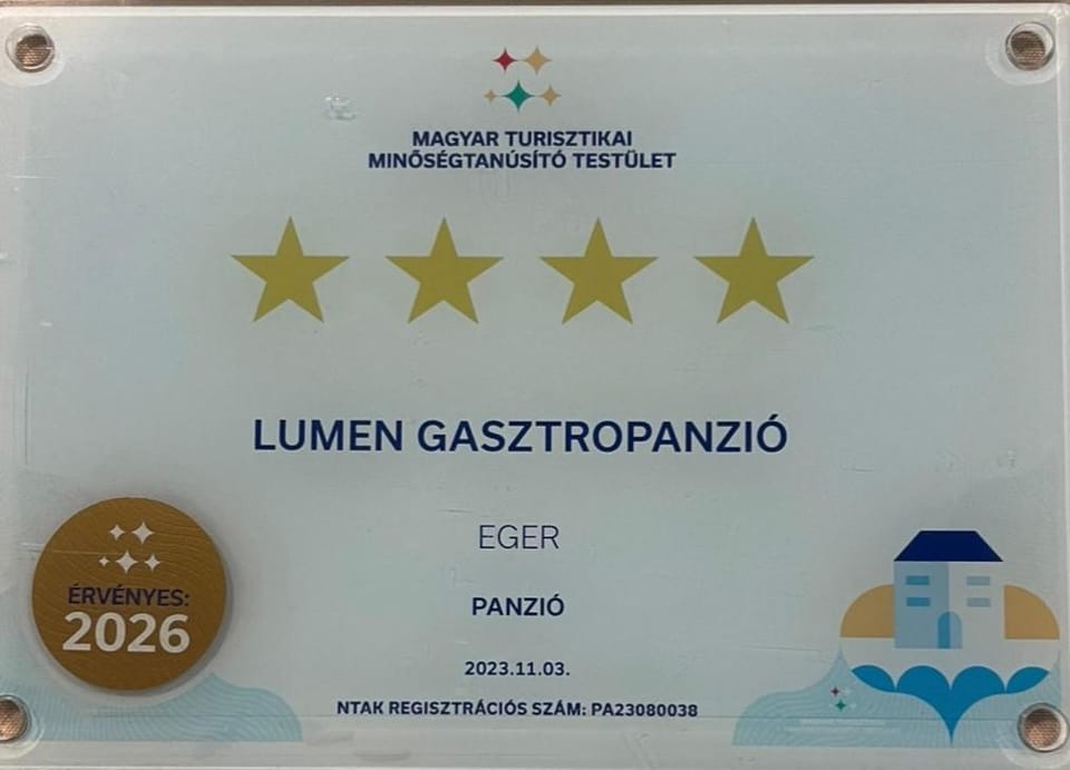 Lumen Gasztropanzió Bed and Breakfast in Slovakia