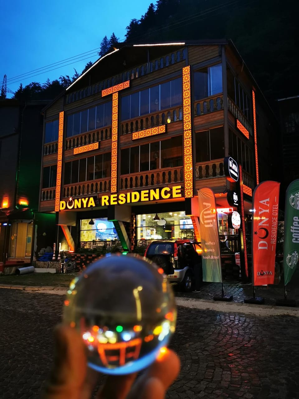 Property building, Night