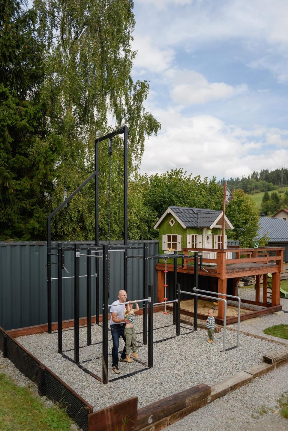 Children play ground, children