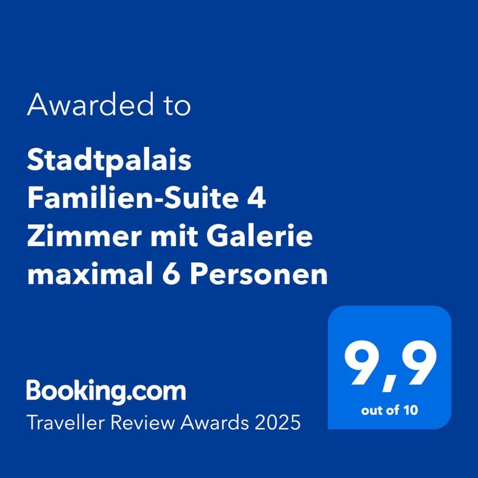 Stadtpalais Familien-Suite 4 Zimmer mit Galerie maximal 6 Personen Apartment in Saxony