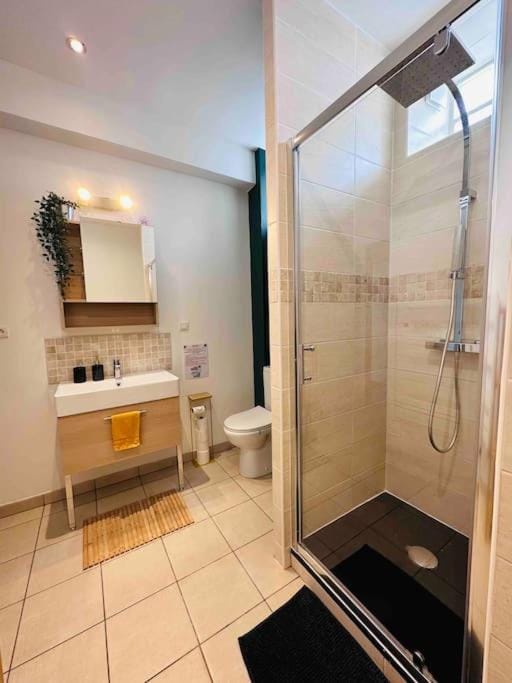 Shower, Toilet, Bathroom