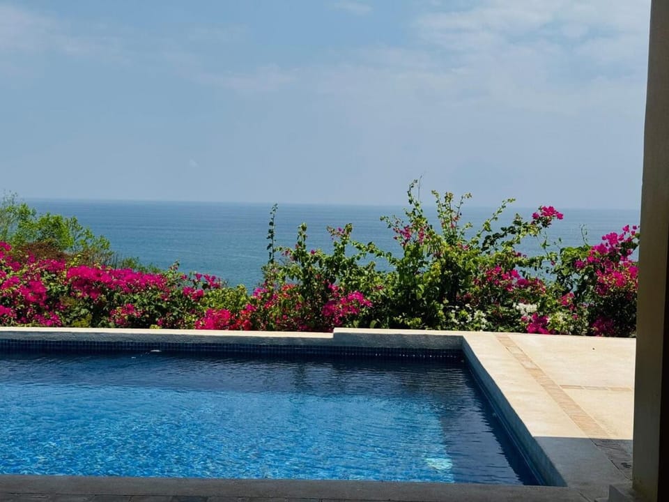 Natural landscape, Pool view, Sea view, Swimming pool