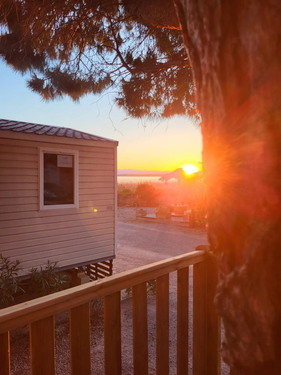 Patio, Sunset