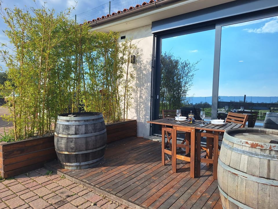 Property building, Patio