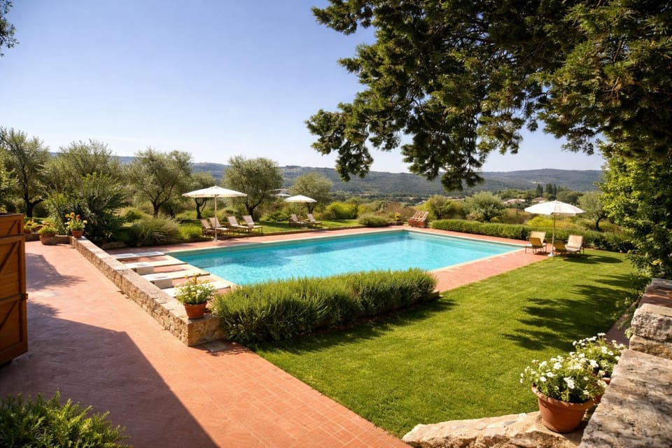 Pool view, Swimming pool
