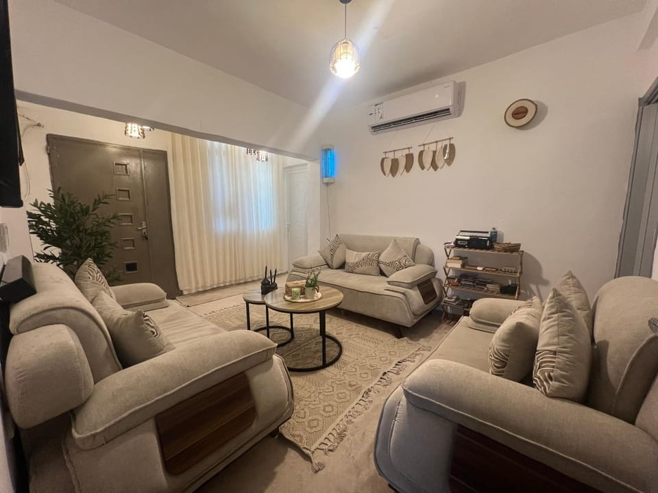Living room, Seating area, air conditioner