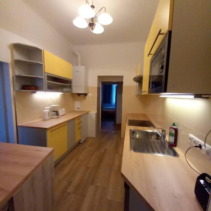 Kitchen or kitchenette, minibar, pet friendly, stove