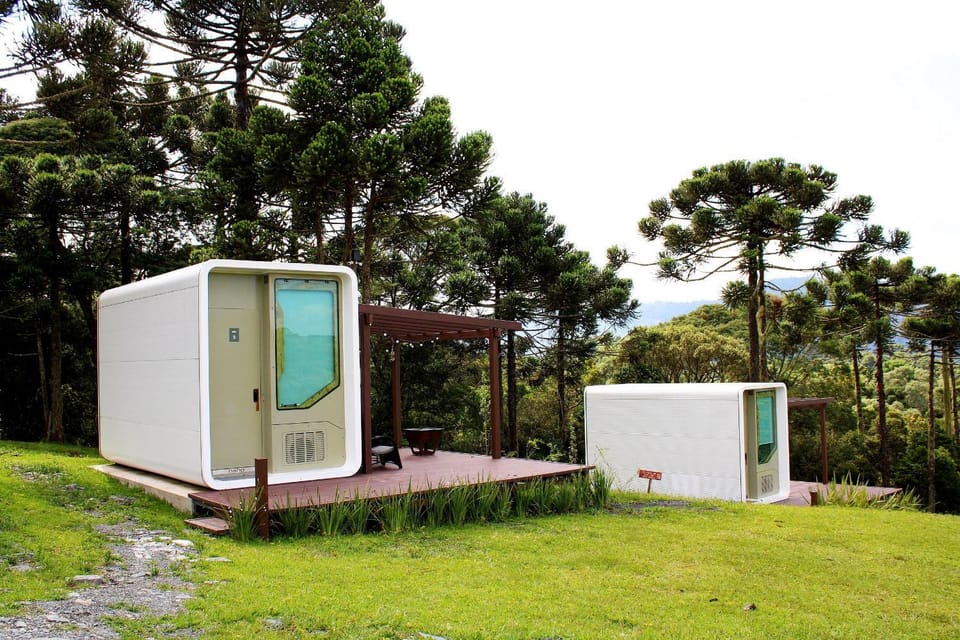 Cápsula Futurística - Experiência Única. House in State of Santa Catarina