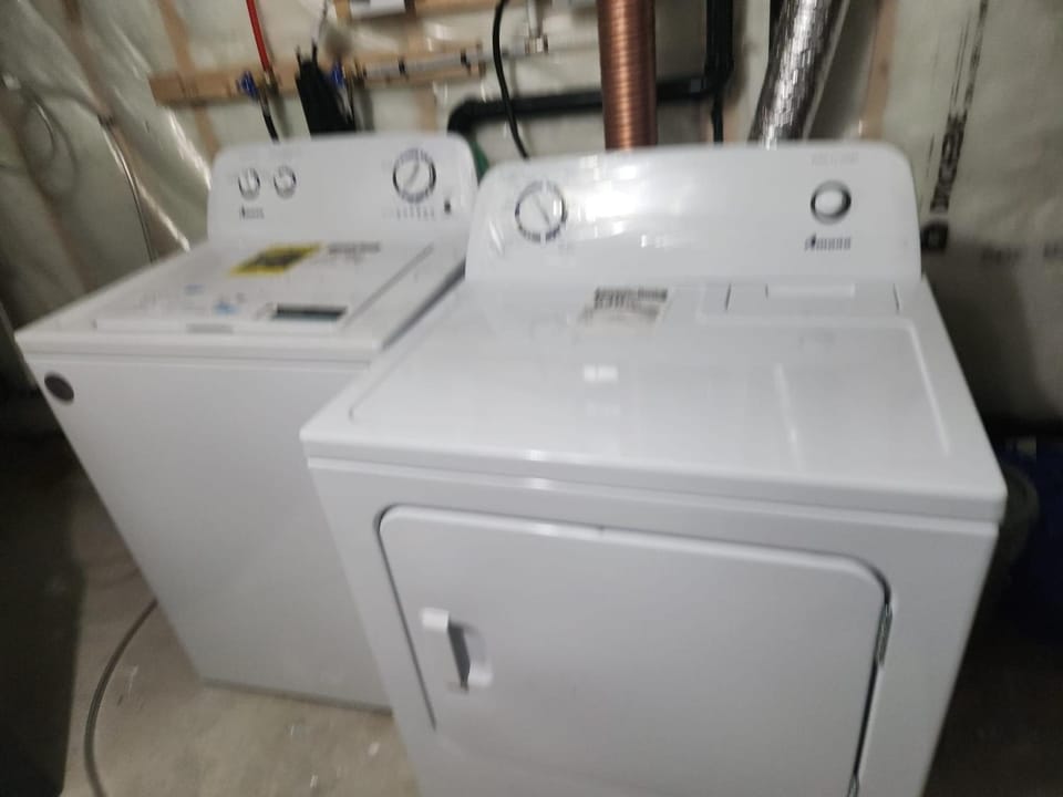 washing machine, dryer