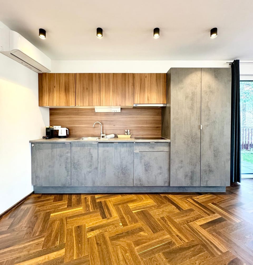 Kitchen or kitchenette, kitchen