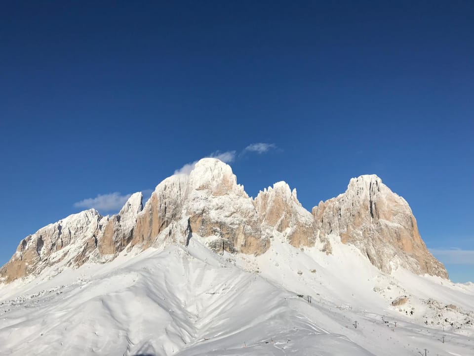 Winter, Mountain view