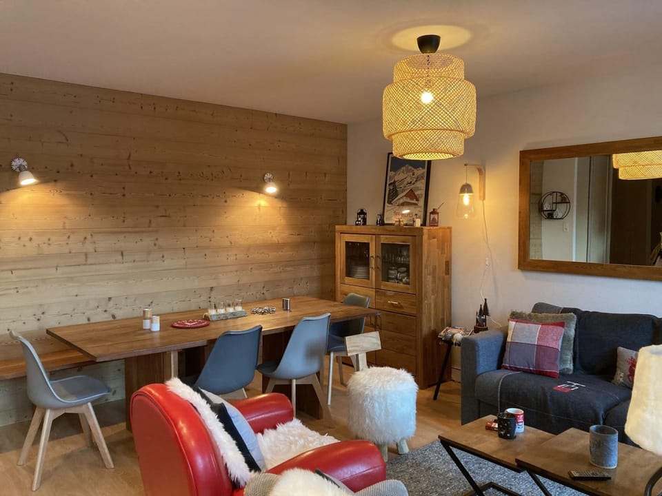 3 pièces confortables, 6 pers, balcon, centre Châtel, à 450m des remontées mécaniques - FR-1-676-127 Apartment in Châtel