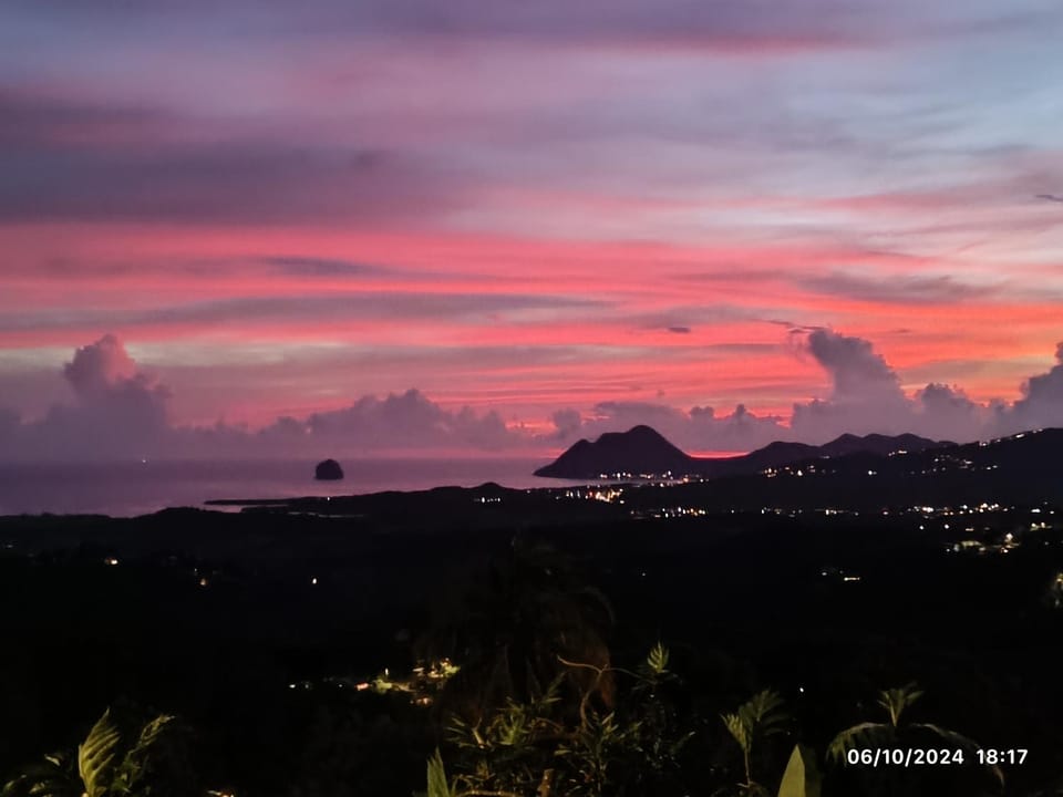 Natural landscape, Mountain view, Sunset