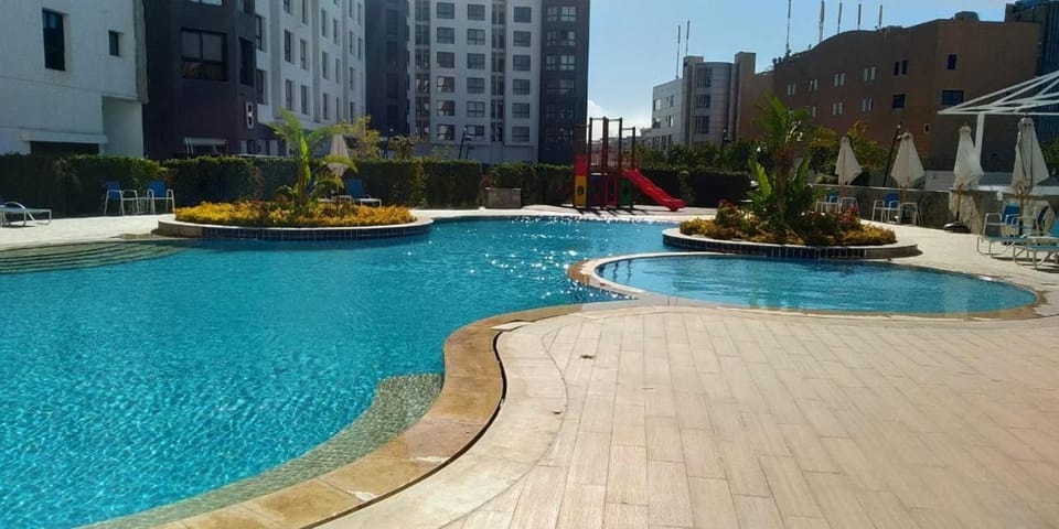 Pool view, Swimming pool