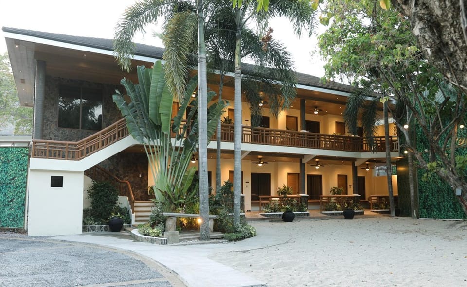 Property building, Garden view