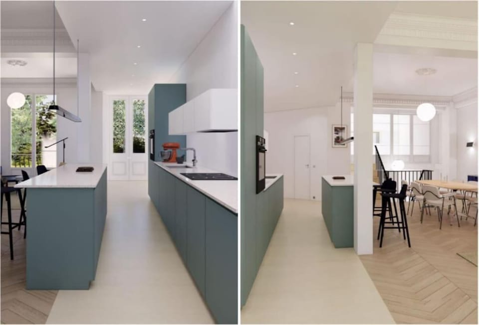 Kitchen or kitchenette