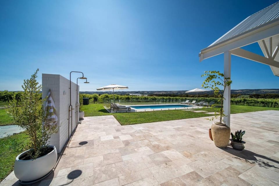 Natural landscape, Garden, Garden view, Pool view, Swimming pool