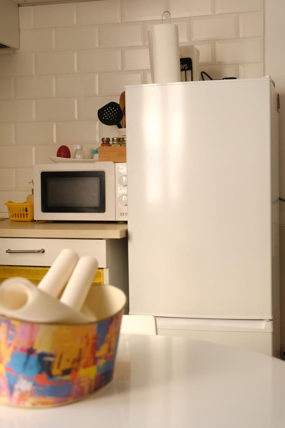 Kitchen or kitchenette, microwave, kitchen, kitchen