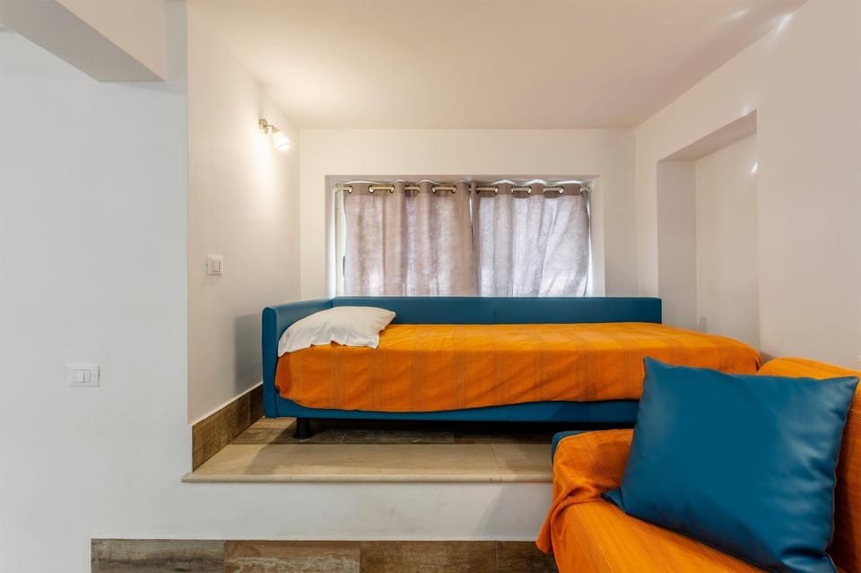 Property building, Living room, Bedroom