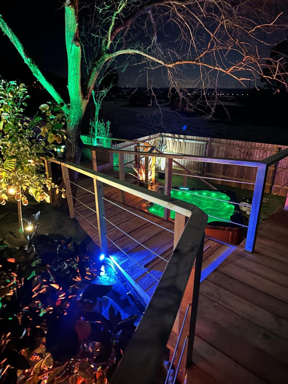 Chalet et Jaccuzy sur la plage Chalet in Biscarrosse