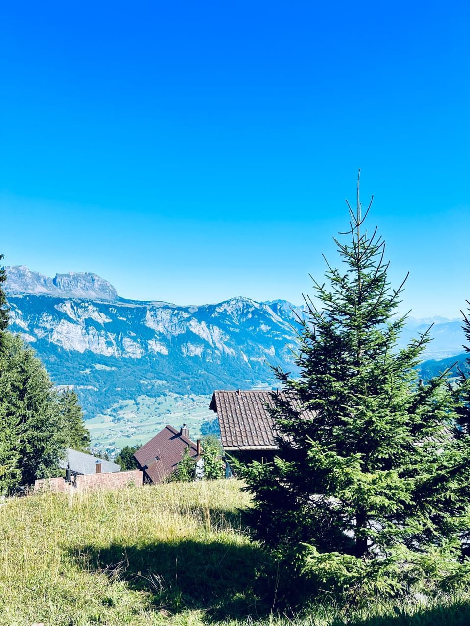 Spring, Day, Natural landscape, Mountain view