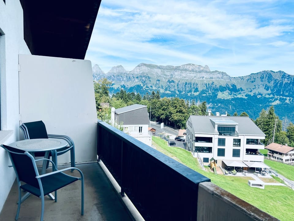 Spring, Day, Natural landscape, View (from property/room), Balcony/Terrace, Mountain view