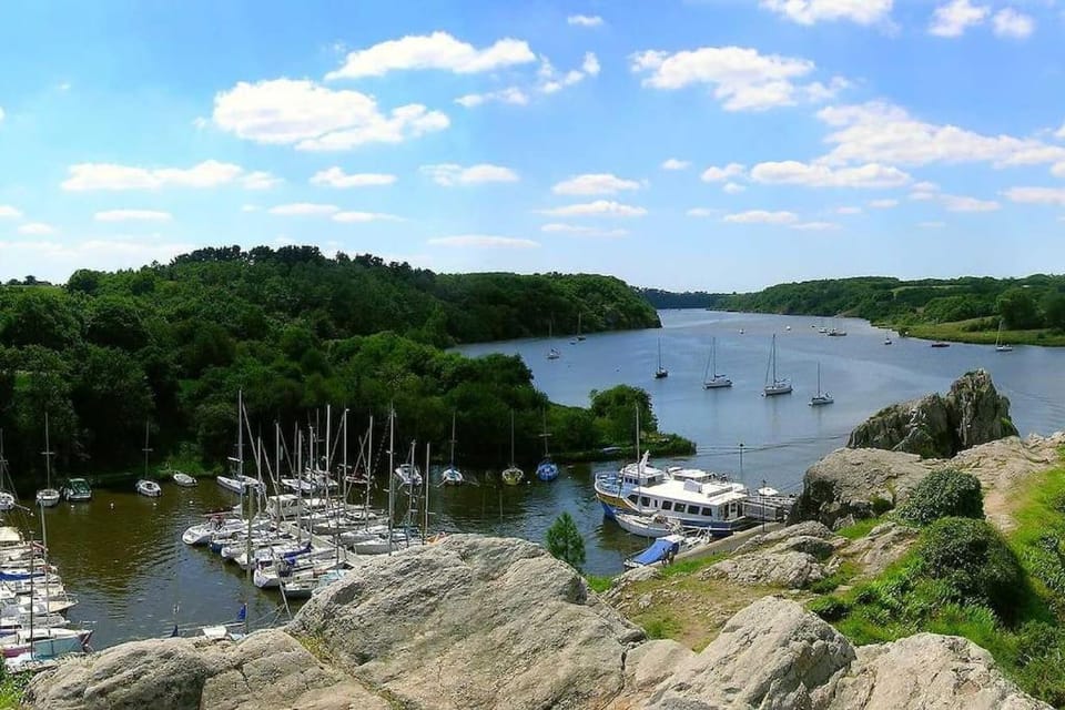 Cottage Nature Piscine partagée Vue Vilaine House in Brittany