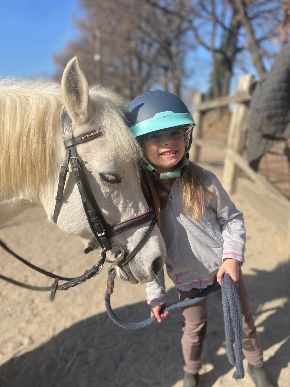 Horse-riding, Animals, children