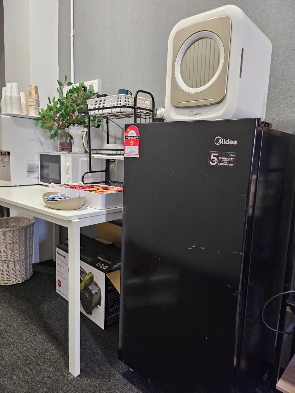 Coffee/tea facilities, Kitchen or kitchenette, Communal kitchen, minibar, toaster