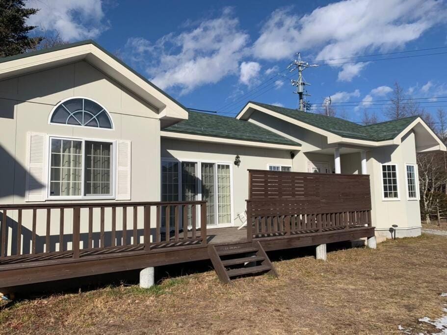 清潔感抜群アメリカンハウス/ポーラーリゾート西軽井沢2 Villa in Karuizawa