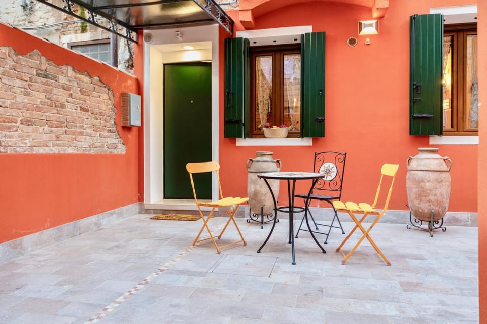 Property building, Patio