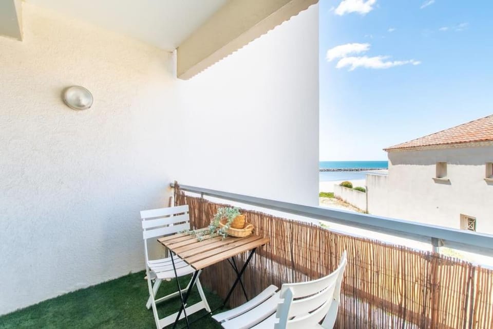 Les flots turquoise * Climatisation * Plage * Mer Apartment in Mauguio