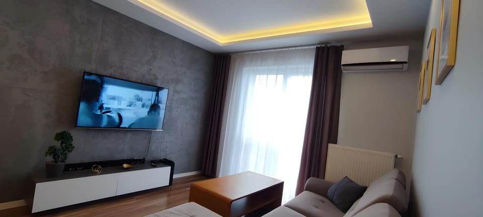 Communal lounge/ TV room, TV and multimedia, Living room, Seating area, Evening entertainment, air conditioner