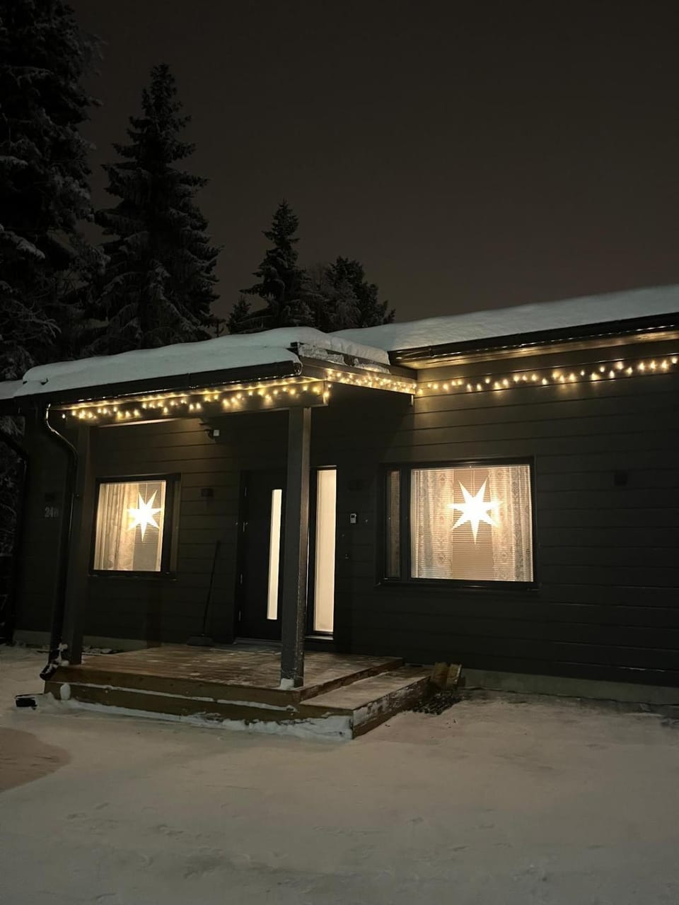 Property building, Winter
