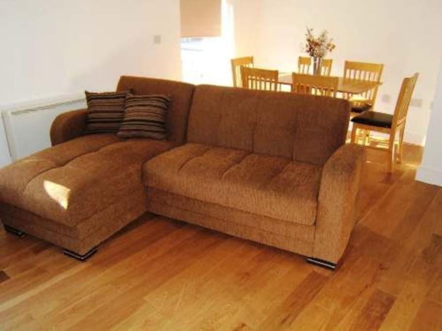 Living room, Seating area, Dining area